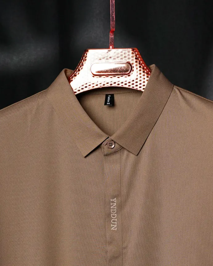 Short-Sleeve Premium Korean Imports with a Stitch-less, Wrinkle-Free
